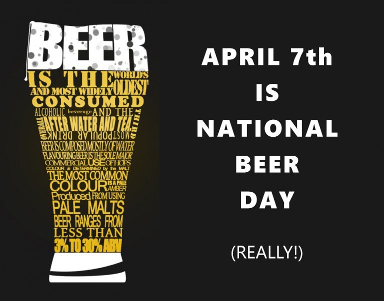 2016 04 National Beer Day April 7th
