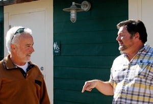 Phil McGrath of McGrath Family Farms and Chris Sayer of Petty Ranch 